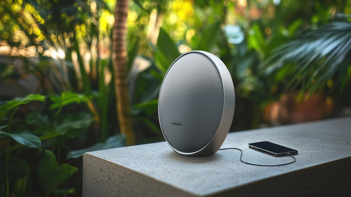 Harman Kardon Onyx Studio 9, tragbarer Bluetooth-Lautsprecher mit Auracast Multi-Speaker-Verbindung,