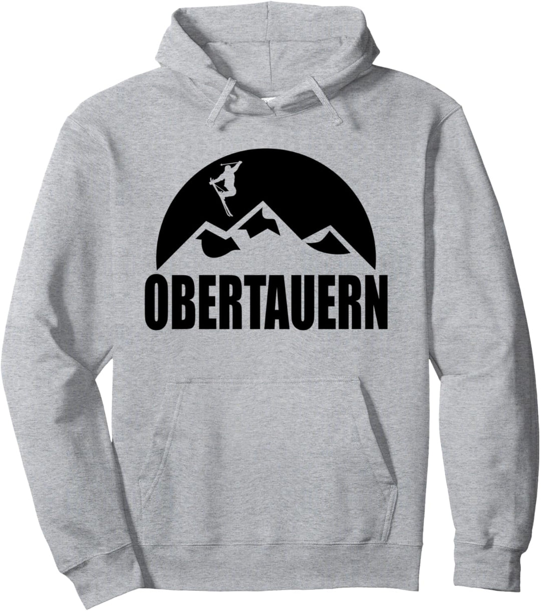 Obertauern Ski Skiurlaub Skifahrer Skifahren Wintersport Pullover Hoodie