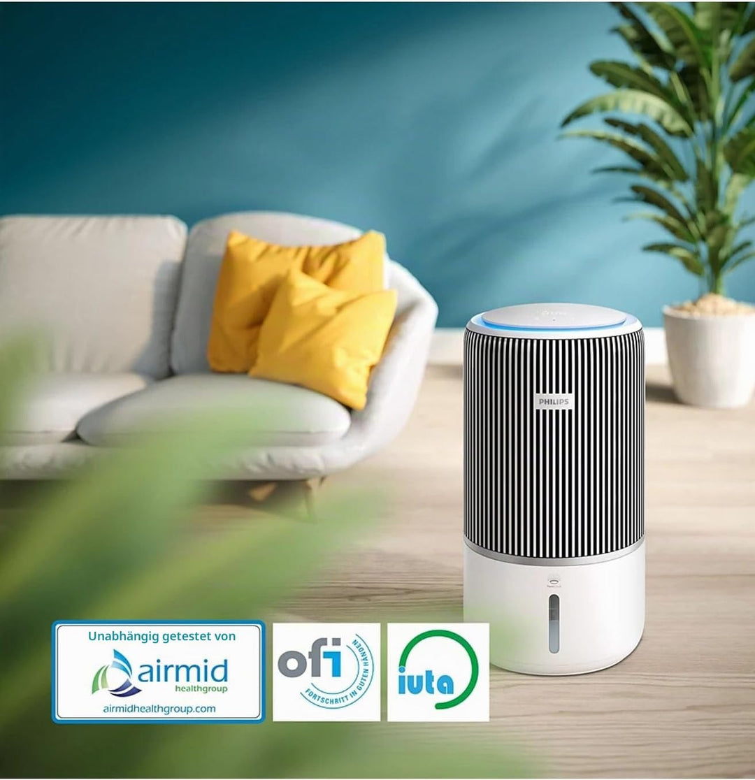 Philips AC3420/10 PureProtect Water 3400 Series Smart 2-in-1 Luftreiniger und Luftbefeuchter