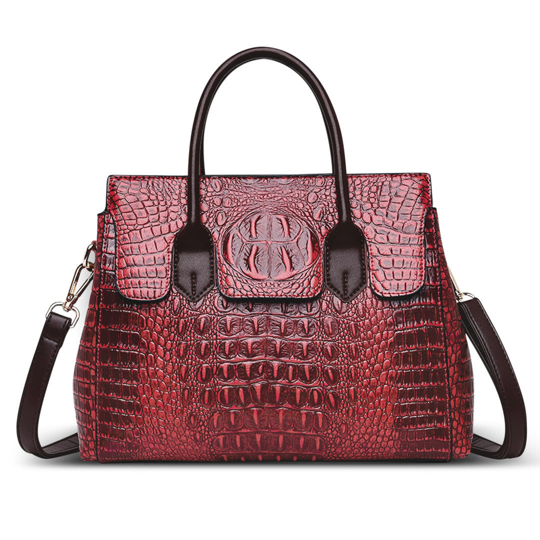 DIRRONA Elegant Damen Umhängetasche Retro Handtasche Casual Reise Schultertasche Gross Kapazität Umh