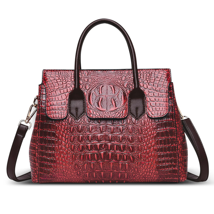 DIRRONA Elegant Damen Umhängetasche Retro Handtasche Casual Reise Schultertasche Gross Kapazität Umh