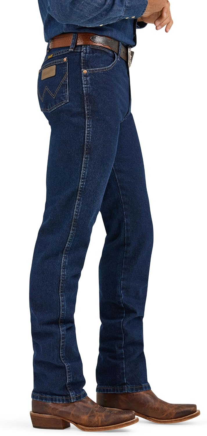 Wrangler Herren, 13MWZ Cowboyschnitt, Originale Passform Jeans 30W / 36L Stonewashed, 30W / 36L Ston