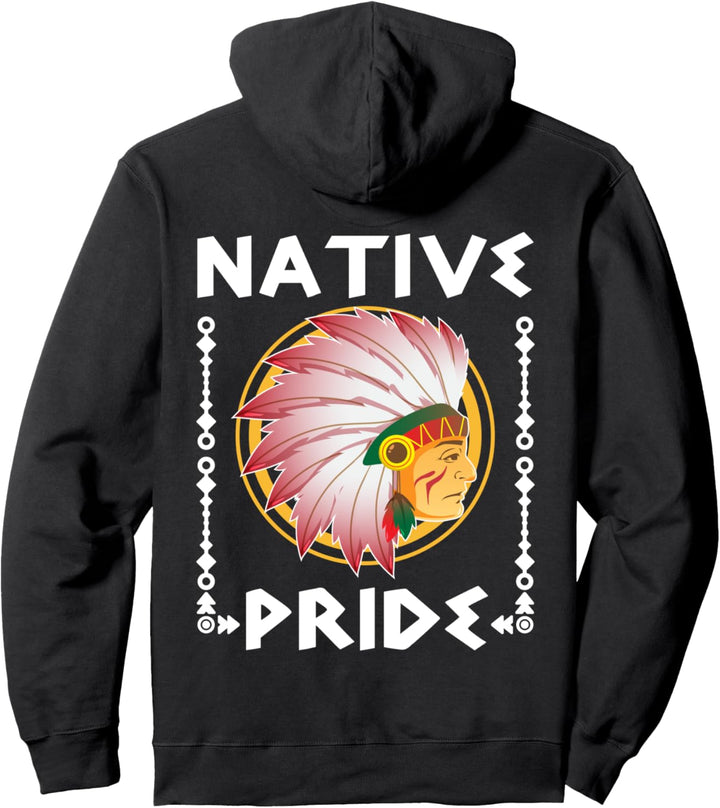 Native Pride America American Geschenke Männer Frauen Pullover Hoodie
