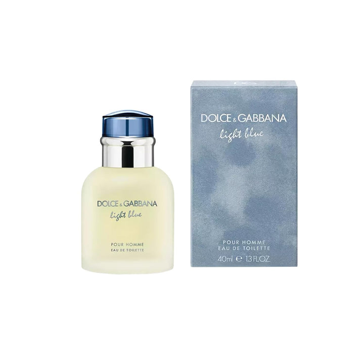 DOLCE & GABBANA, Light Blue Pour Homme, Eau de Toilette, Herrenduft, 40 ml