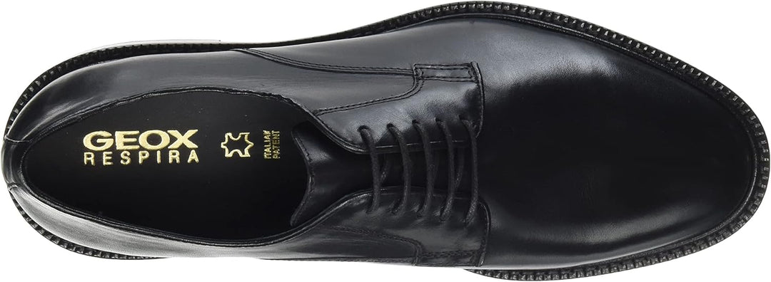 Geox Herren U Keilan D Sneaker 43 EU Schwarz, 43 EU Schwarz
