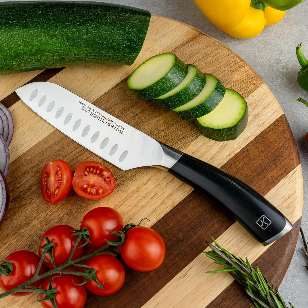 Rockingham Forge Equilibrium Santoku Messer 12.5 cm Scharfe Klinge Japanisches Allzweckmesser Breite