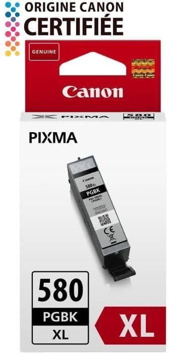Canon Originaltinte PGI-580XL PGBK, Grösse XL, Segment Schwarz, Recyclebare Verpackung Segment Schwa