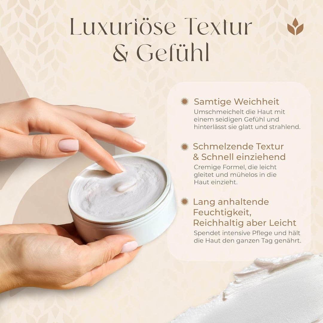 Cocoa Glow 100% natürliches Körperöl mit Schimmer – Tiefenpflege & strahlende Haut, angereichert mit