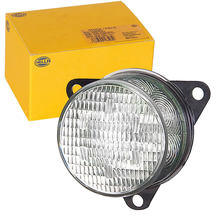 HELLA - Blinkleuchte - LED - 12V - Anbau/geschraubt - Lichtscheibenfarbe: glasklar - Kabel: 500mm -