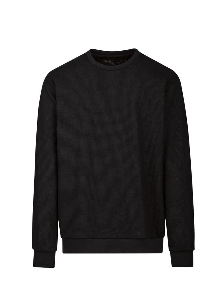 Trigema Herren Sweatshirt L Schwarz, L Schwarz