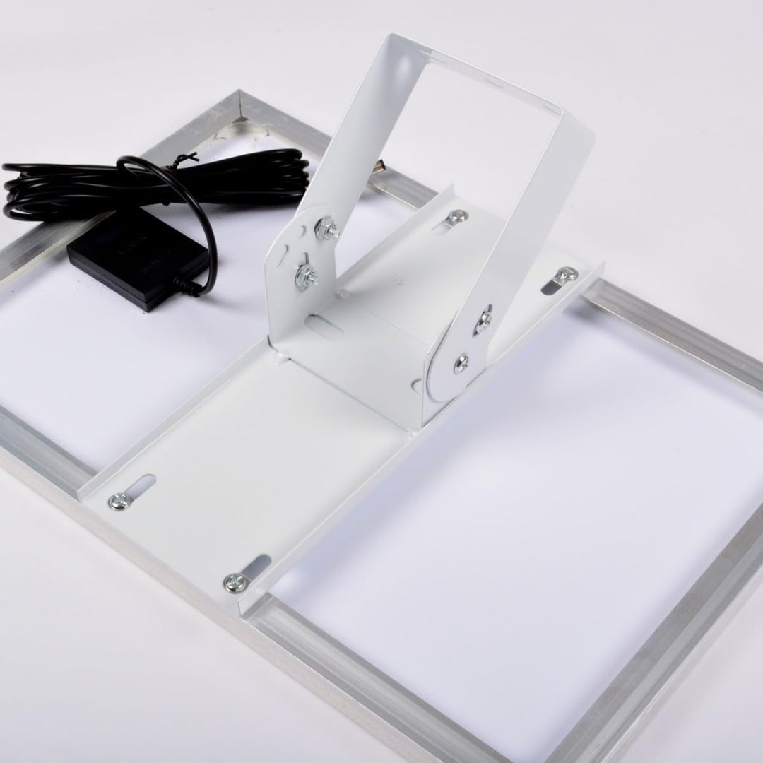 AFTERTECH 10 W 24 V Photovoltaikmodul - Solarpanel - Monokristallin 10 Wp 36 V Ideal für 24 V System