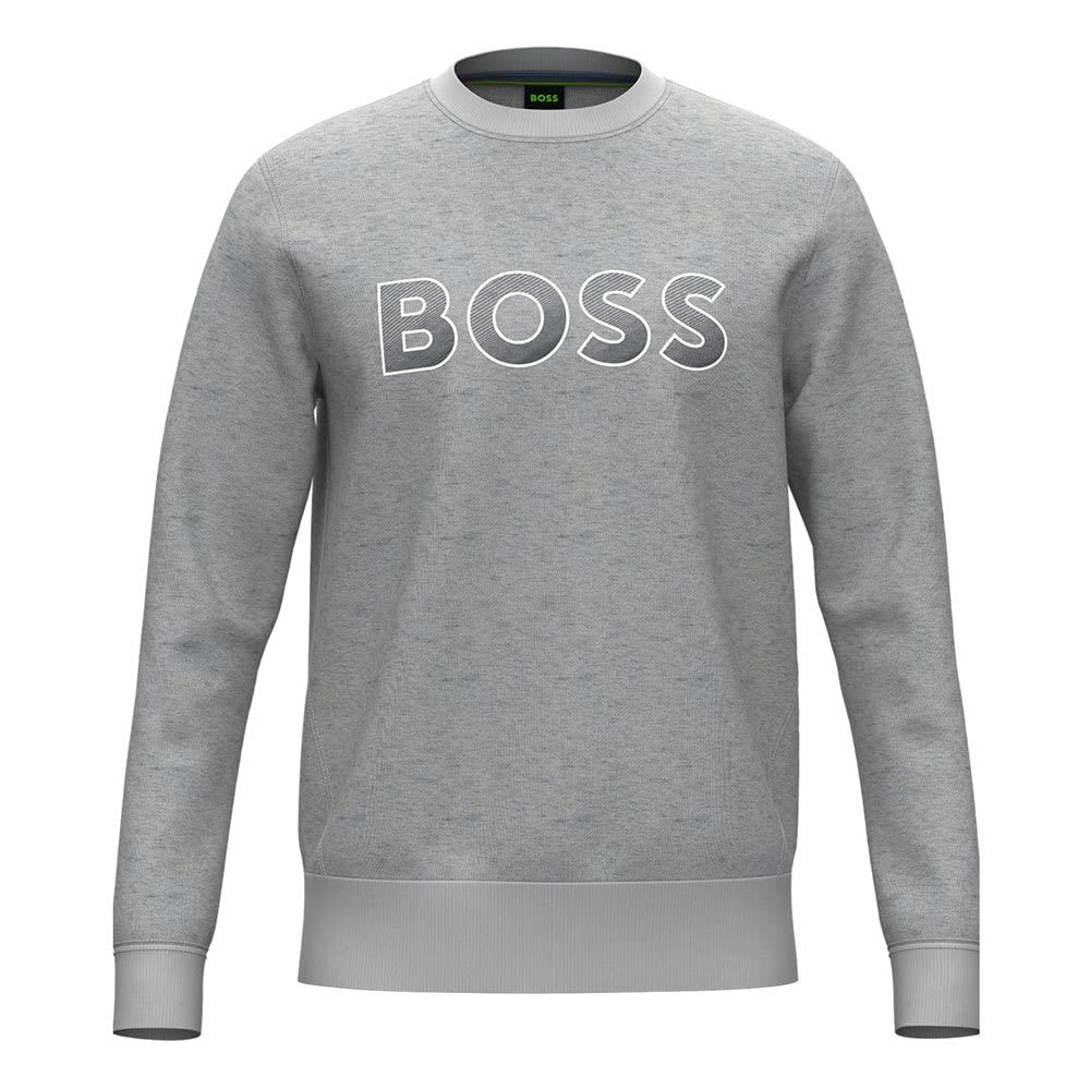 BOSS Herren Salbo Jersey L Light/Pastel Grey59, L Light/Pastel Grey59