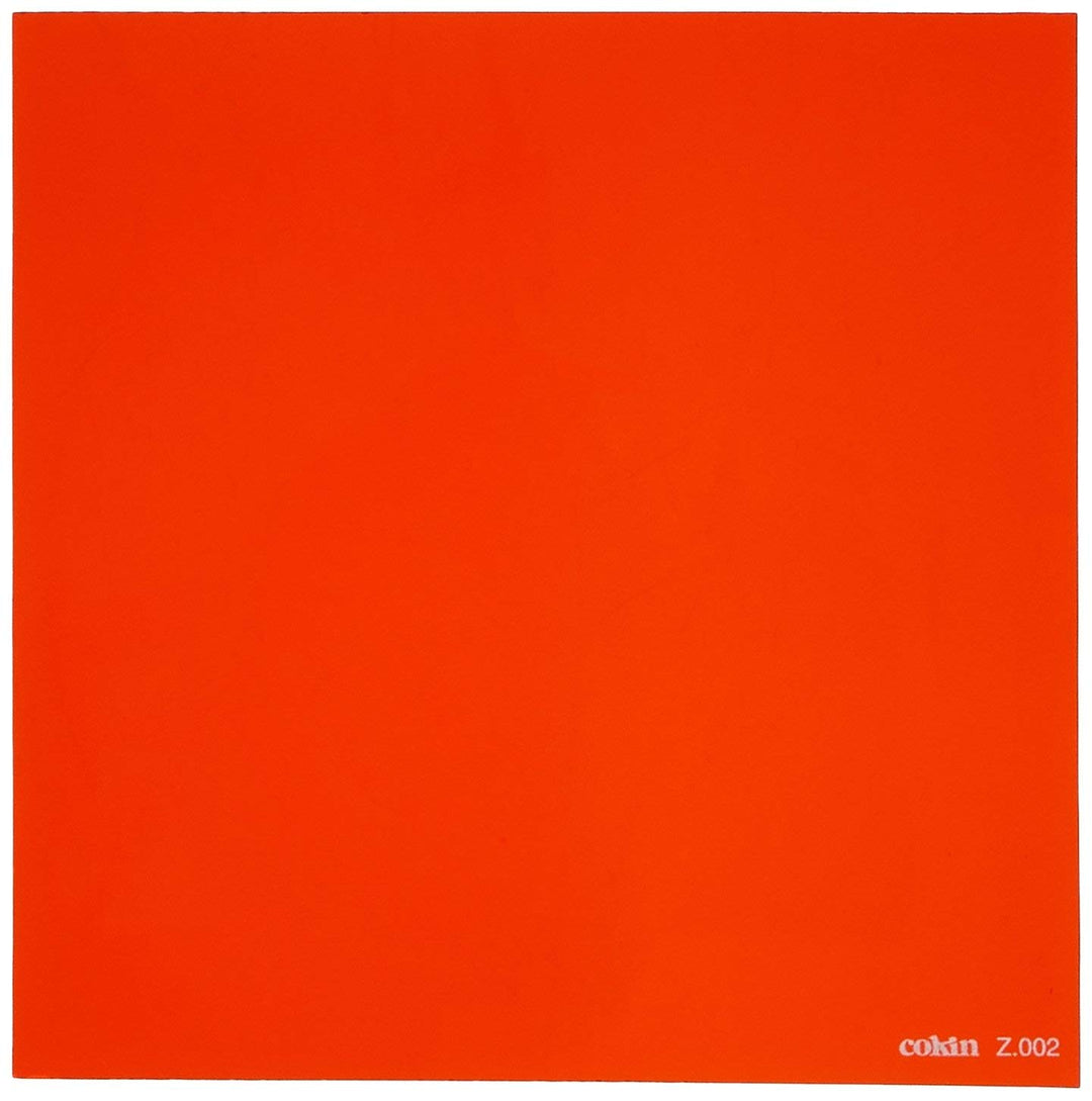 Cokin WWZ002 Orangefilter Z002 kompatibel mit Cokin Z-Serie Filterhalter, Orangefilter