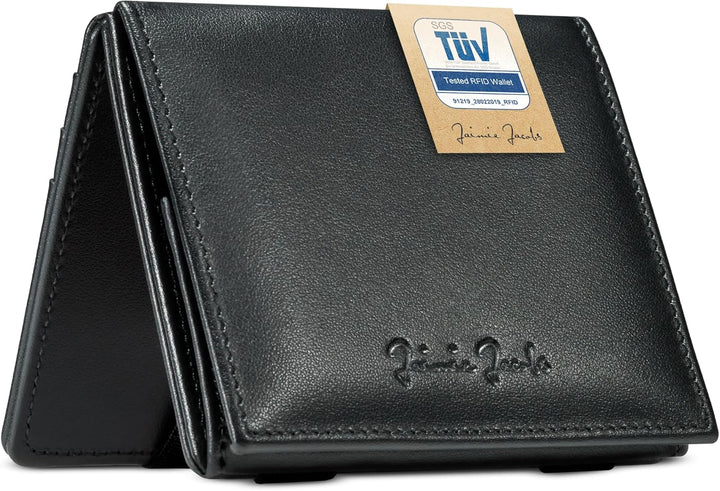 Jaimie Jacobs Flap Boy - Das Original - Magic Wallet mit Münzfach und RFID-Schutz Magischer Geldbeut