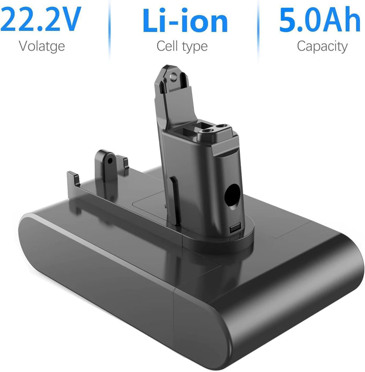 5000mAh DC31 Ersatzakku für Dyson Typ B DC31 DC34 DC35 DC45 DC56 DC57 Staubsauger mit Filter (Nur pa