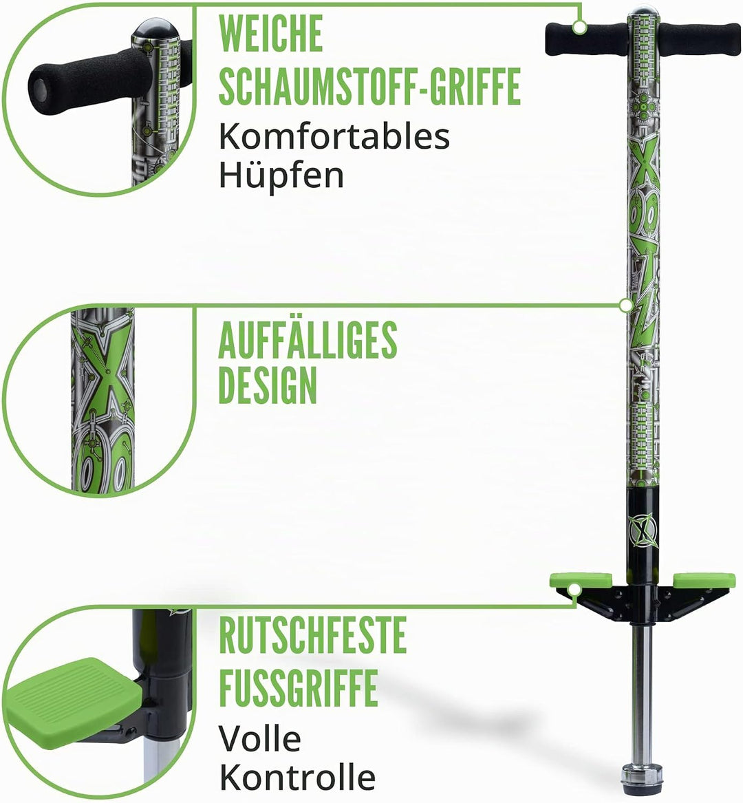Xootz Pogo Stick -DS Einheitsgrösse, Einheitsgrösse