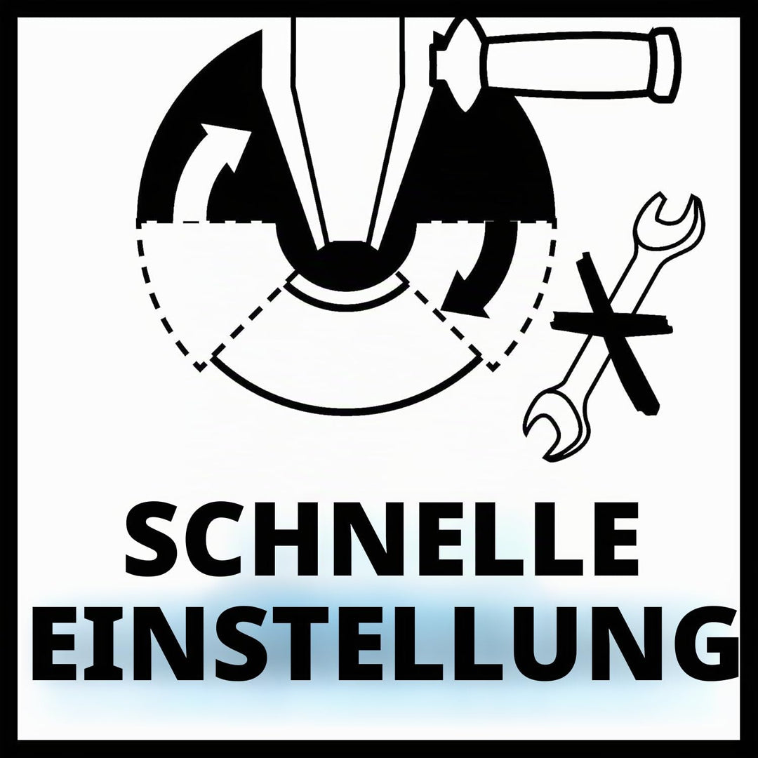 Einhell Akku-Winkelschleifer TE-AG 18/115 Li Kit (1x3,0Ah) Power X-Change (Li-Ion, 18 V, 8.500 U/Min
