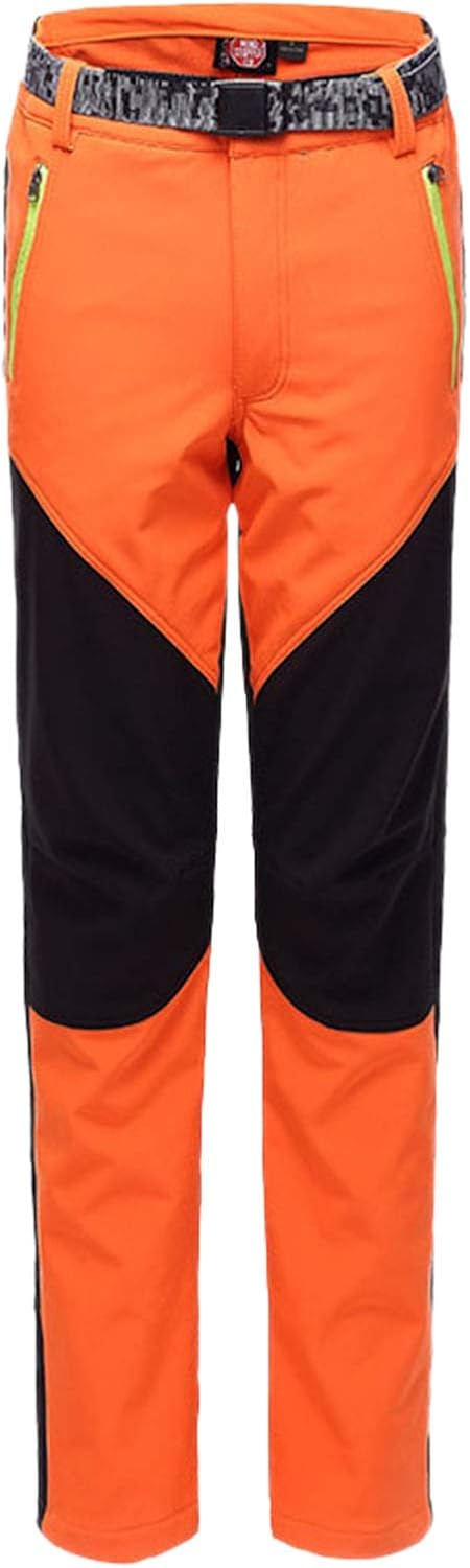 Skihose Herren Winter Gefüttert, Schneehose Herren Warm, Trekkinghose Winter Thermohose Stretch Arbe