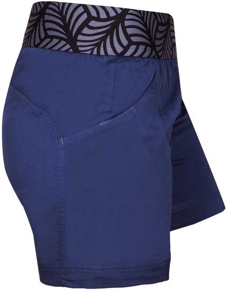 Ocun Damen Pantera Organic Shorts Pants Kurze Hose XS Blau, XS Blau