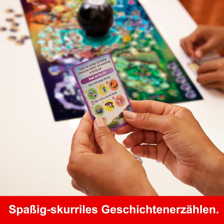 Mattel Games Magic 8 Ball Magische Begegnungen, Kooperatives Brettspiel, Deutsche Version, Entdeckun