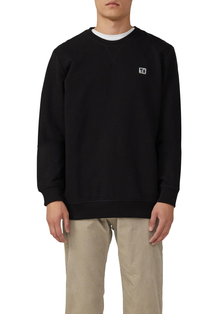 s.Oliver Sweatshirt aus Baumwollmix mit Crew Neck S 9999_schwarz, S 9999_schwarz