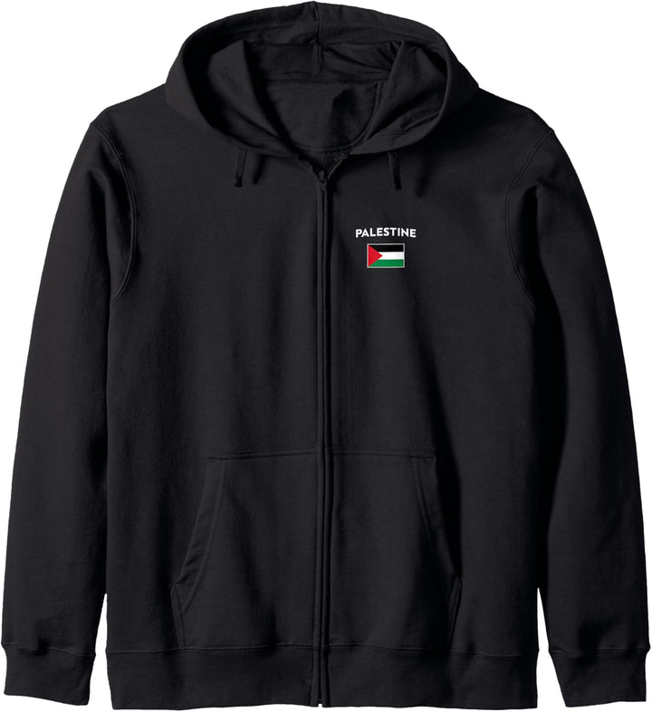 Palestine Flag Palästina Flagge Kapuzenjacke