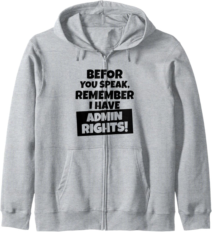 Linux Unix Windows Pc Admin Fun Spruch Kapuzenjacke