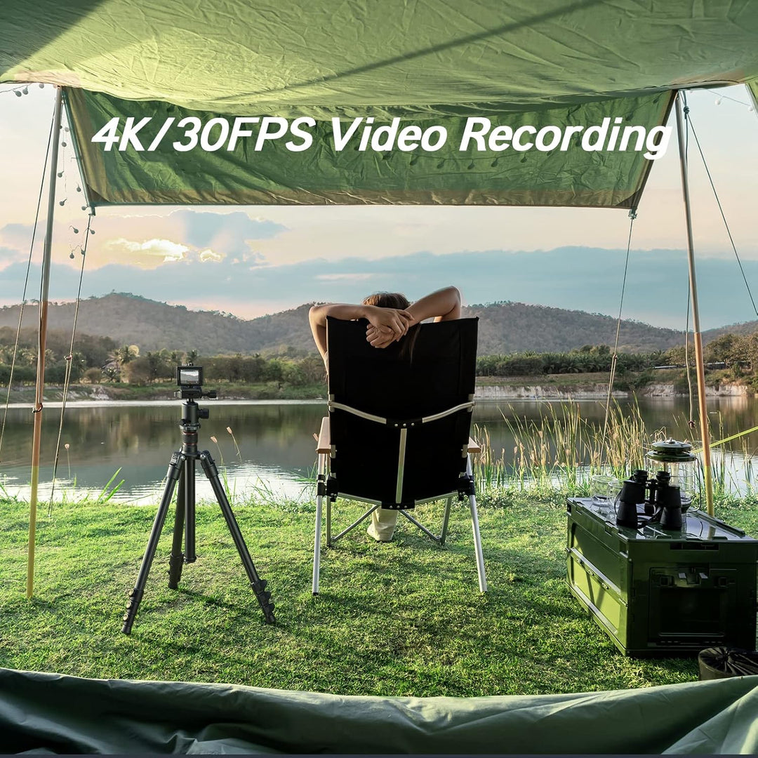 Surfola Action Cam 4K/30FPS 20MP 40M Unterwasserkamera WiFi PC Kamera Helmkamera mit Externes Mikrof