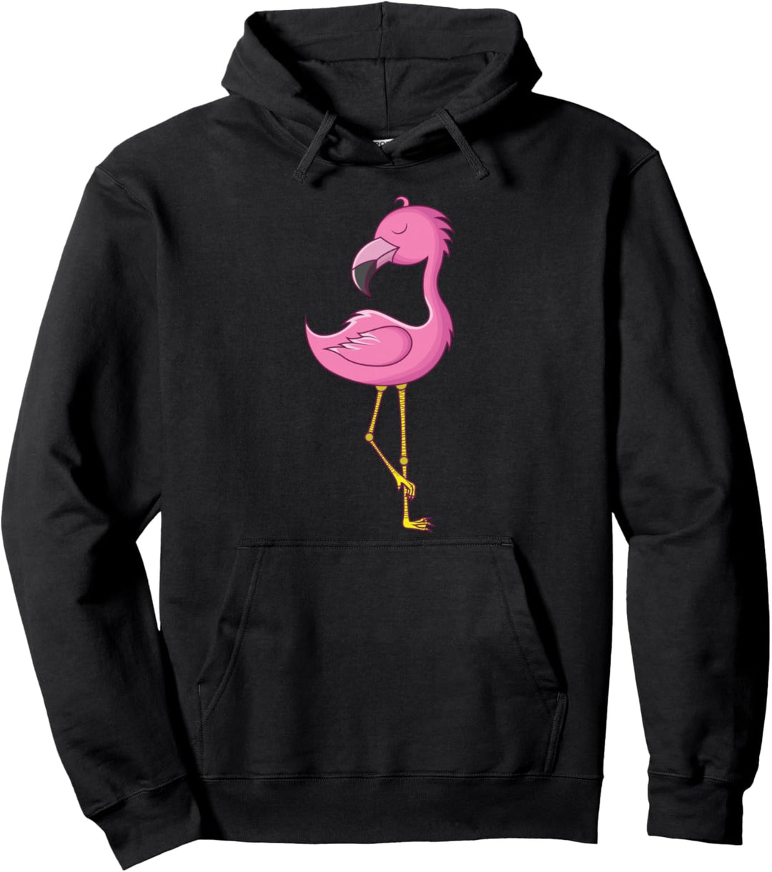 Flamingo Schlafen Pullover Hoodie