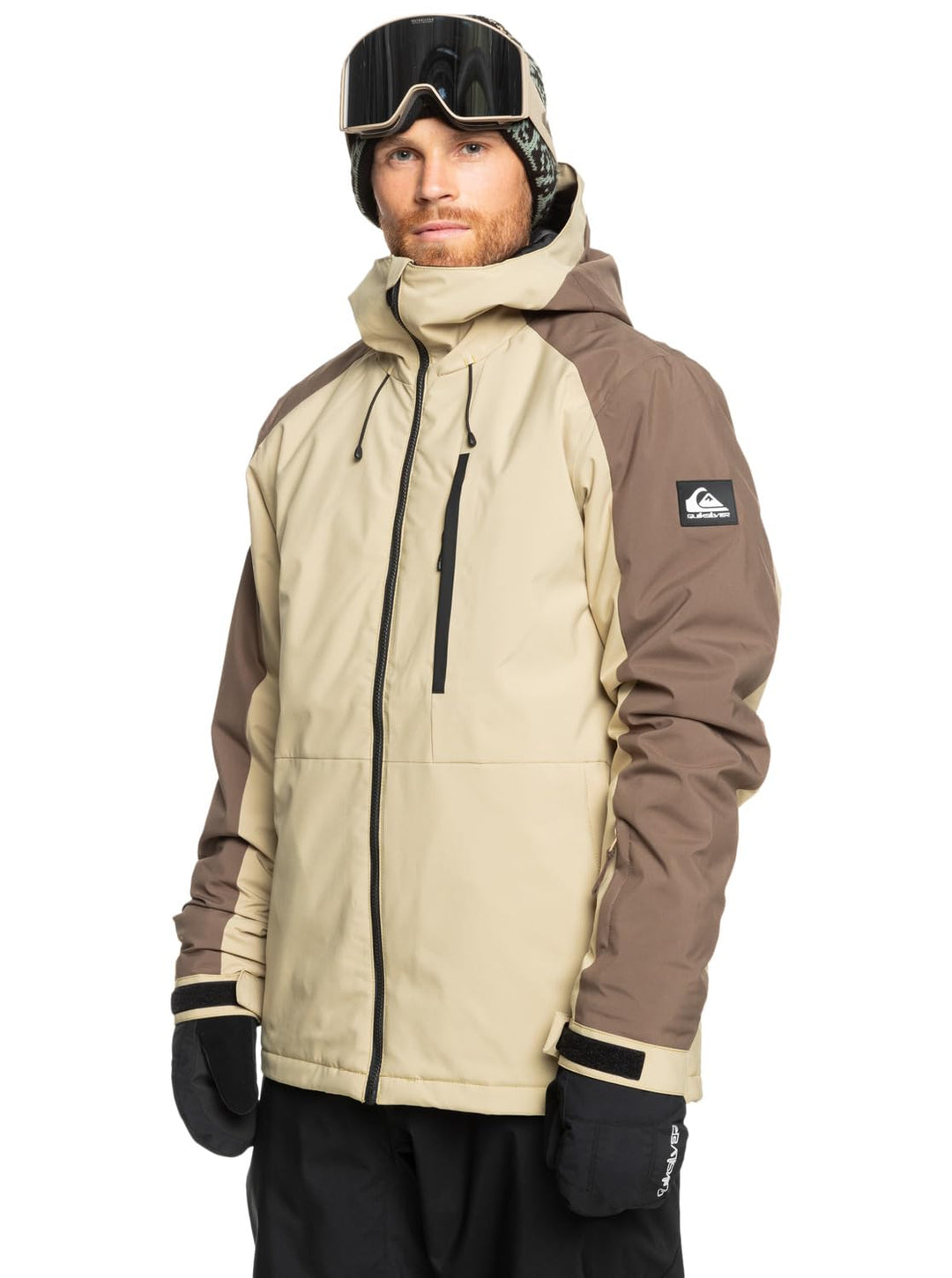 Quiksilver Herren Mission Block Jk Jacket (1er Pack) XS Twill, XS Twill