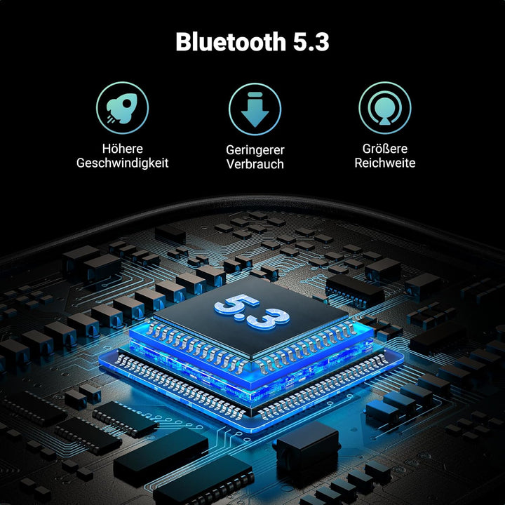 UGREEN Flugzeug Bluetooth 5.2 Sender mit Extra Dual 3.5 mm AUX Adapter, Bluetooth Adapter für Zwei K