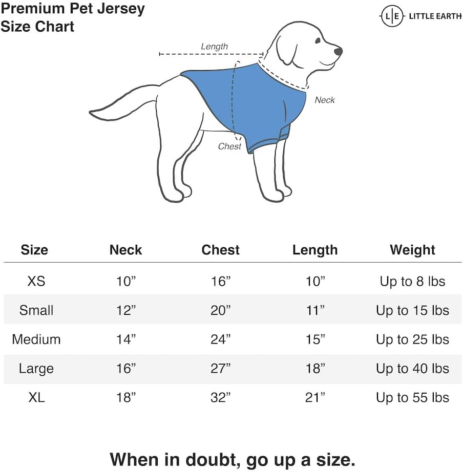 NFL Premium Pet Jersey New York M (Neck: 13", Girth: 15"-20", Back: 12"), New York M (Neck: 13", Gir