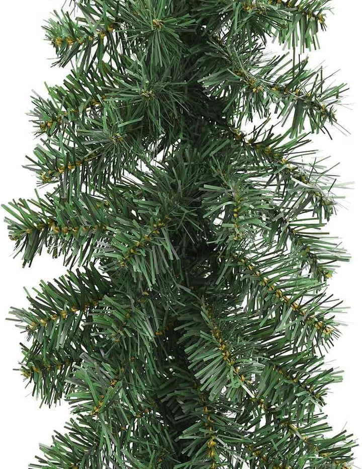vidaXL Weihnachtsgirlande PVC 5m Tannengirlande Türgirlande Weihnachtsdeko 5 m, 5 m