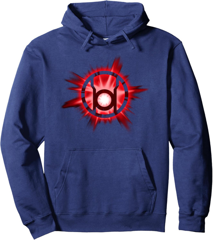 Green Lantern Red Glow Pullover Hoodie