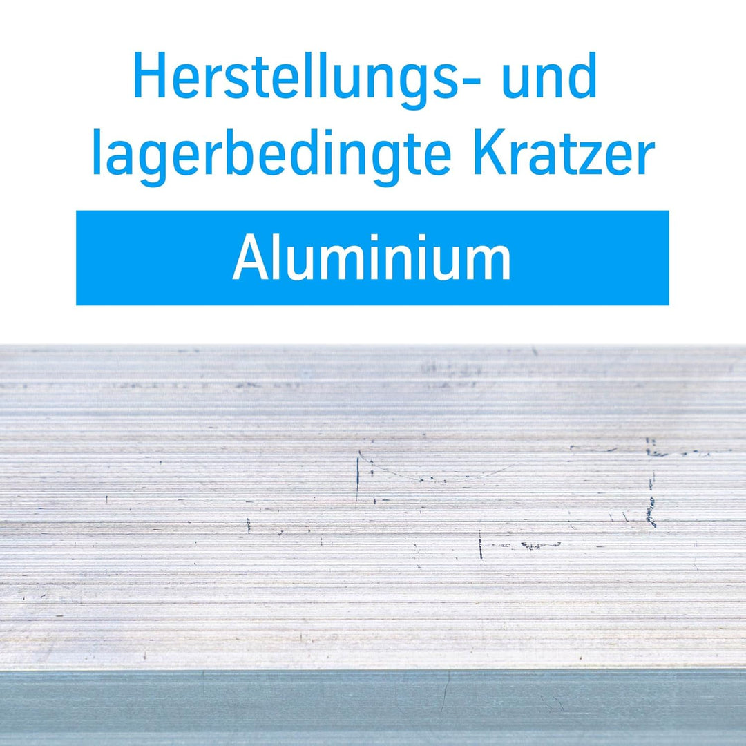thyssenkrupp Z-Profil Aluminium 18 x 43 x 18 x 3 mm in 1000 mm Länge | Alu Profil | AlMgSi0,5 | EN A
