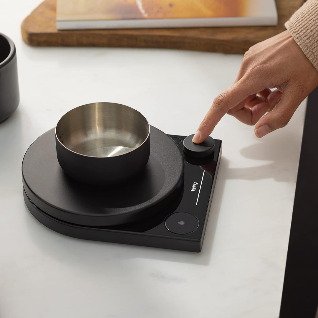 Fellow Tally Pro Studio Digital Kaffeewaage – Präzisionswaage mit Glasoberfläche – Digitale Küchenwa
