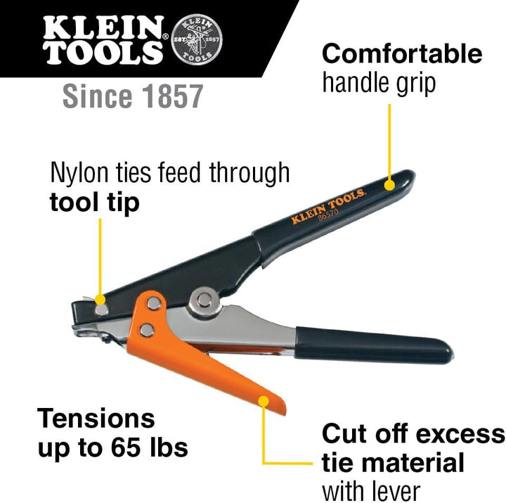 Klein Tools 86570 Krawattenspannwerkzeug, für Krawatten mit einer Grösse von 120 bis 113,4 kg, liefe