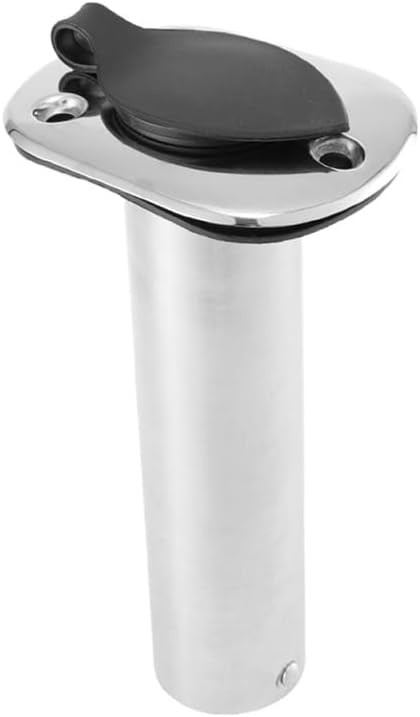 Edelstahl Bootsrutenhalter 90° Einbau Angelrutenhalter für Boot und Yacht,