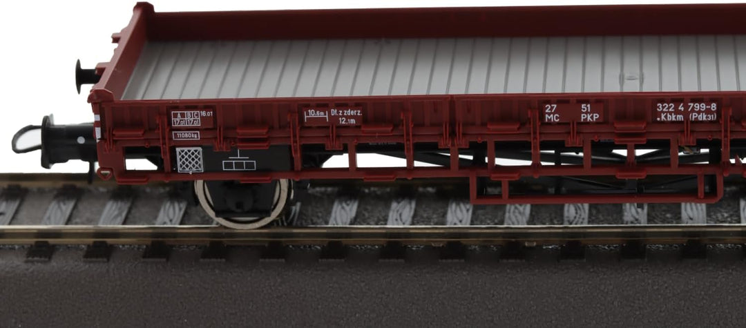 Roco 6600149 H0 Niederbordwagen Kbkm, PKP, Ep. IV
