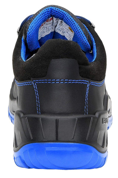 ELTEN Sicherheitsschuhe ALESSIO XW Low ESD S3, Damen und Herren, Lederschuh, robust, Blau, Stahlkapp