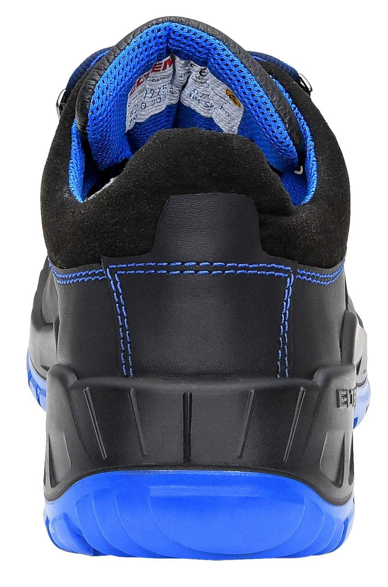 ELTEN Sicherheitsschuhe ALESSIO XW Low ESD S3, Damen und Herren, Lederschuh, robust, Blau, Stahlkapp