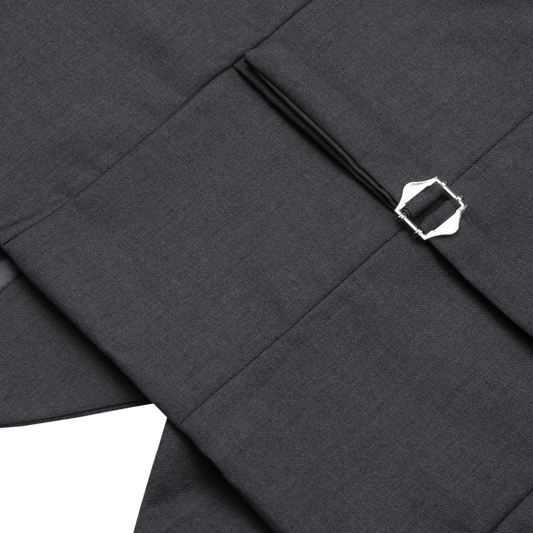 Herren Anzug 3 Teilig Slim Fit Reihe Einfarbig Stoff Business Shawl Kragen Klassisch Tunika XS #987