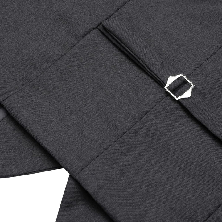 Herren Anzug 3 Teilig Slim Fit Reihe Einfarbig Stoff Business Shawl Kragen Klassisch Tunika XS #987