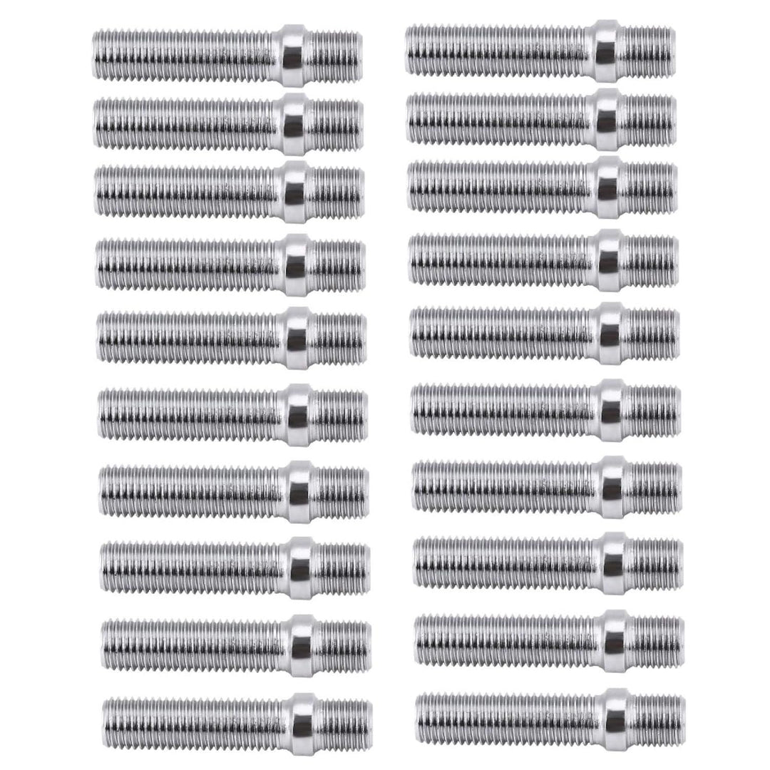 wheel studs,umrüstsatz radbolzen,wheel studs,Radbolzen-Kit,20-tlg. 50-mm-Radbolzen-Umrüstsatz,Silber