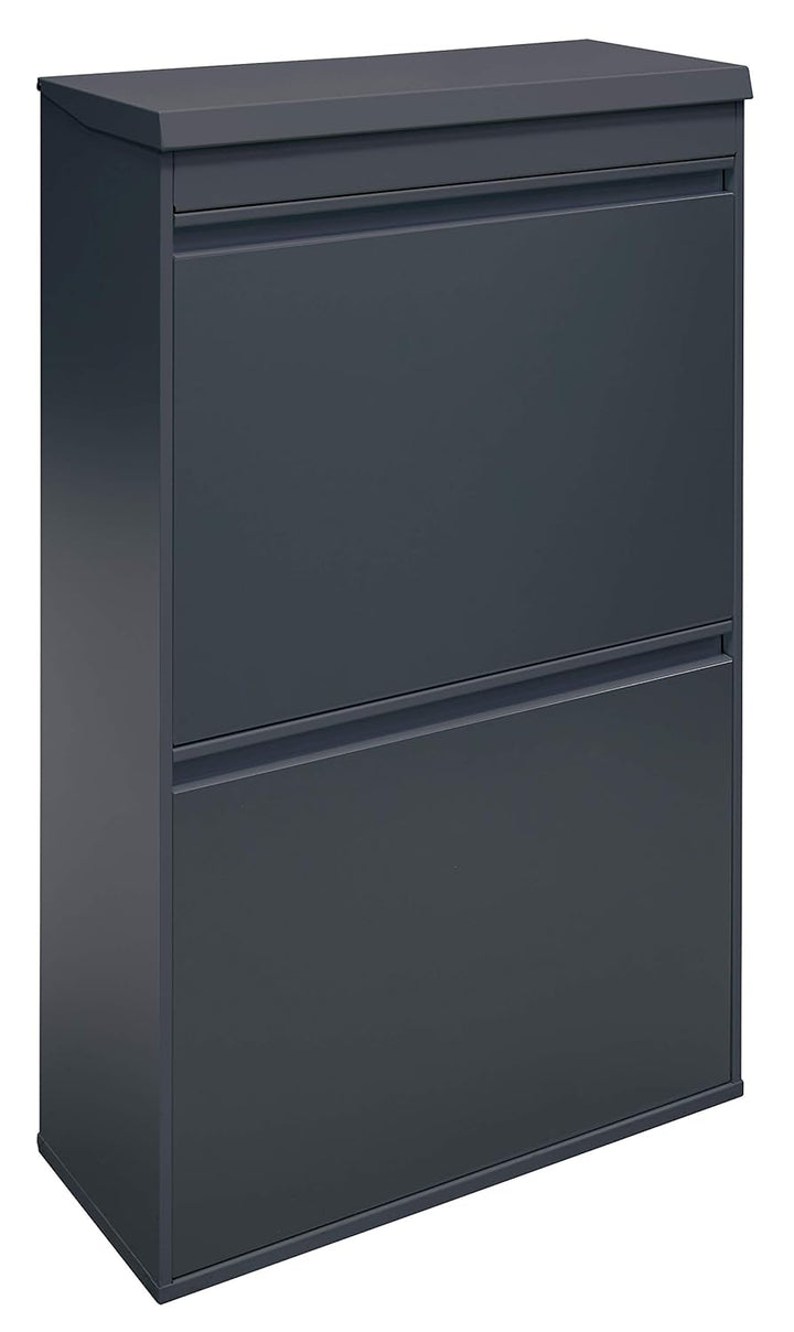 ARREGUI Top CR624-B2 Mülltrennsystem aus Stahl mit Aufbewahrungsbox mit Deckel | 4 Fächer Mülleimer