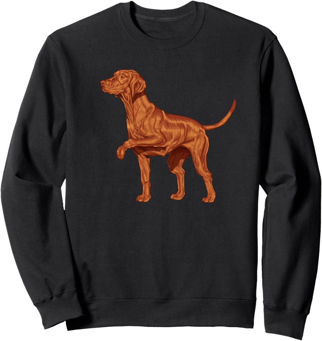 Hunde Zeichnung - Magyar Vizsla Sweatshirt