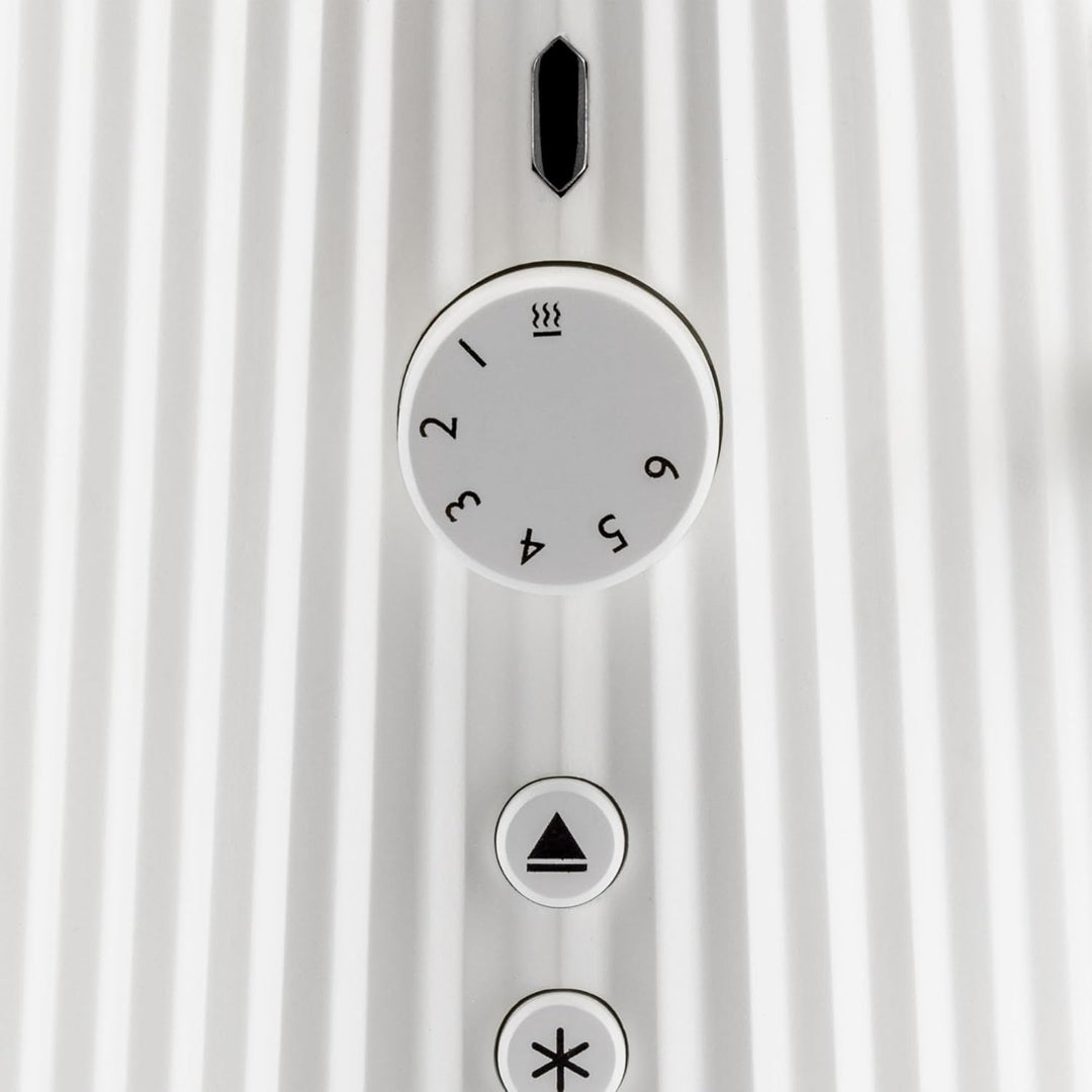 Alessi Plissé MDL08 W - Design Toaster, Sechs Stufen der Vergoldung, aus Thermoplastischem Harz, Eur