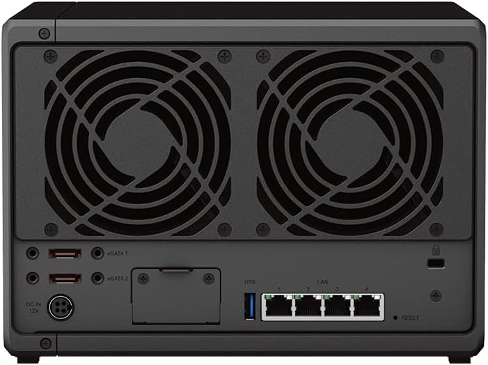Synology DS1522+ 30TB 5-Bay Desktop NAS-Lösung, vorinstalliert mit 5 x 6TB Seagate IronWolf Festplat