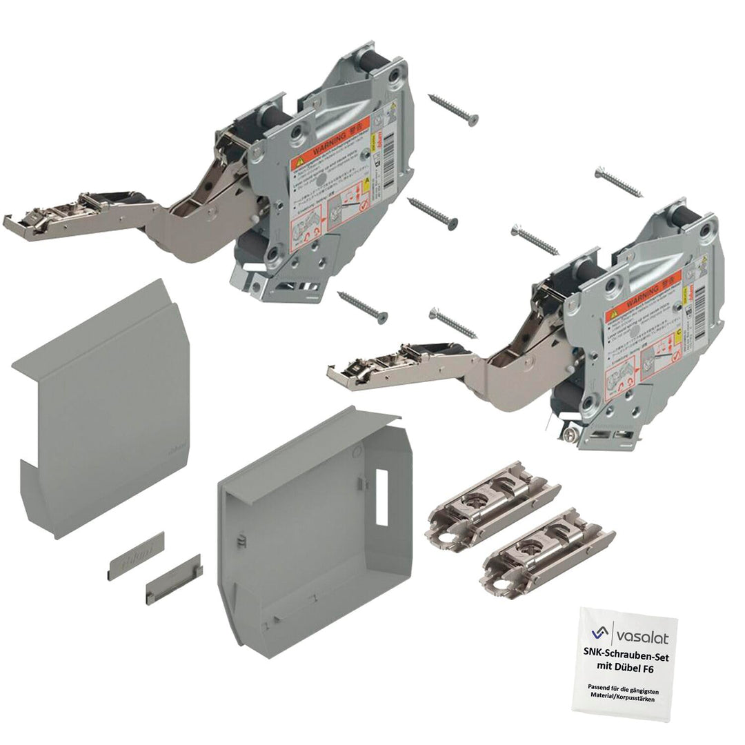 Blum Aventos HKS Kraftspeicher 960-2215 hellgrau Klappenbeschlag m.Montageplatte Leistungsfaktor 960