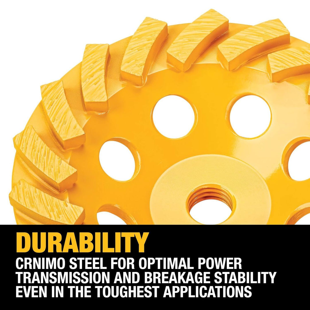 DEWALT dw4772t 4-Zoll XP Turbo Diamant-Schleiftopf